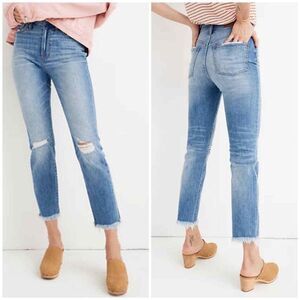 Madewell The Perfect Vintage Jean High Rise In Parnell Wash‎ K7549